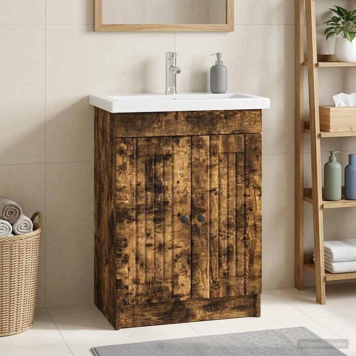 Produktbild vidaXL Badezimmerschrank (37.50 x 56 x 81 cm)