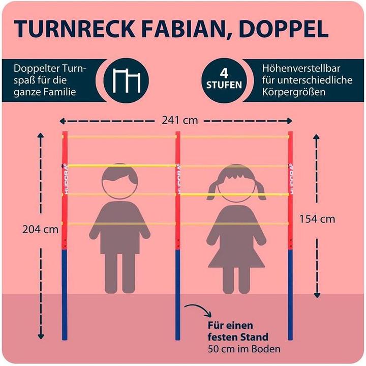 Immagine prodotto Hudora L'asticella alta