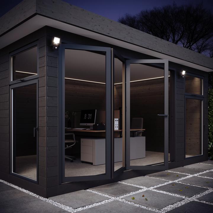 Actual product image Osram LED Fluter ENDURA Flood Sensor Warm White PCR Warm weiss 4099854487217 (3000 lm, IP44, IP65)