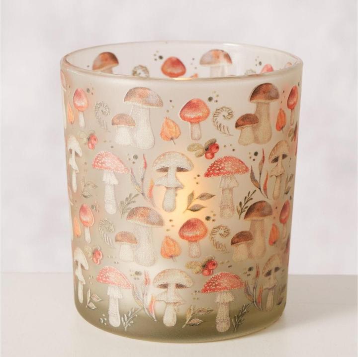 Produktbild Boltze Home Boltze Windlicht Wilow Glas, 8 x 7.3 cm, Detailfarbe (1 x)