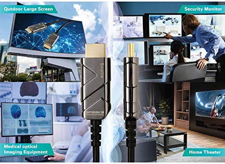 Produktbild SpeaKa Professional optisches HDMI-Kabel (AOC) aktiv 8K 50 m (50 m)