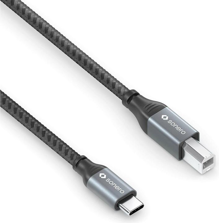 Immagine prodotto Sonero USB C — USB B (0.50 m, USB 2.0, 10 W)