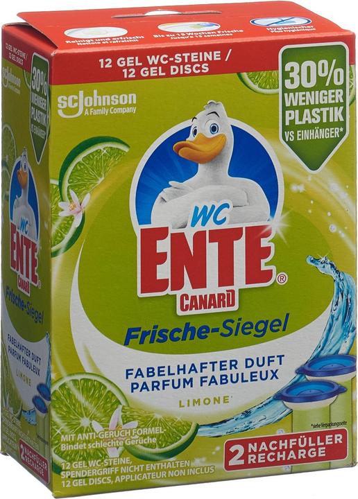 WC-Ente Frische-Siegel 2er Nachfüller Limone