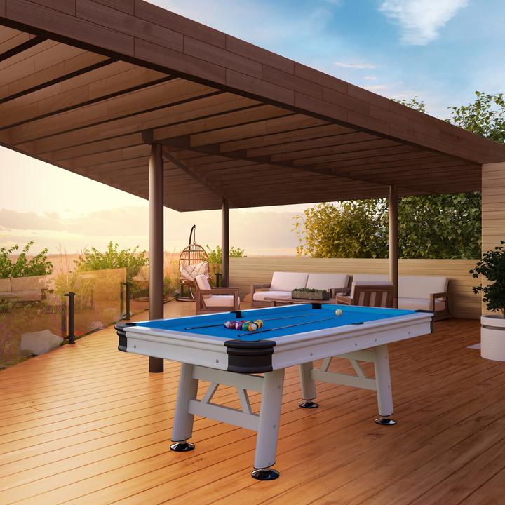 Immagine prodotto Sportime Tavolo da biliardo per esterni (224 x 112 cm)