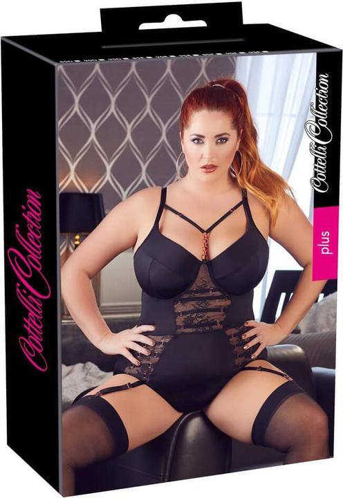 Image du produit Cottelli Collection Body à jarretelles (XXL)