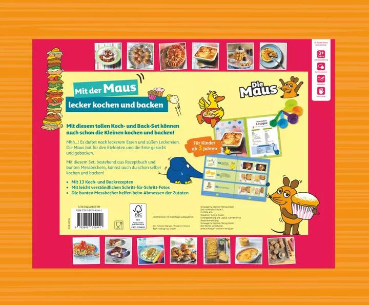 Produktbild Mit der Maus lecker kochen und backen (Deutsch, Schwager & Steinlein Verlag, 2023)