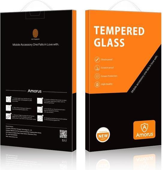 Produktbild Amorus Full Glue Schutzglas (1 Stk., Samsung Galaxy S22+)