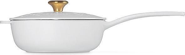 Produktbild Le Creuset Stielkasserolle Deckel HOLLY Cotton (21 cm, Stielkasserolle, Gusseisen)