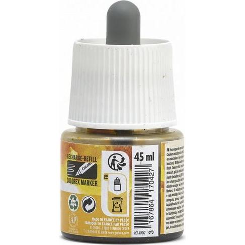 Thumbnail - Pebeo, Künstlerfarbe + Bastelfarbe, Colorex Wassertinte (indisches Gelb, 45 ml)