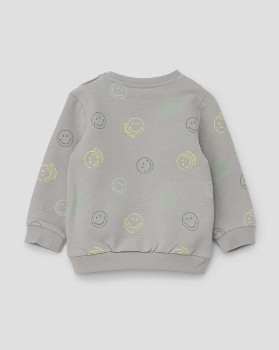 Produktbild s.Oliver Sweatshirt Sweatshirt mit All-over-Smiley®-Print (80)