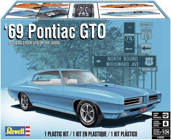 Produktbild Revell 69 Pontiac GTO The Judge 2N1