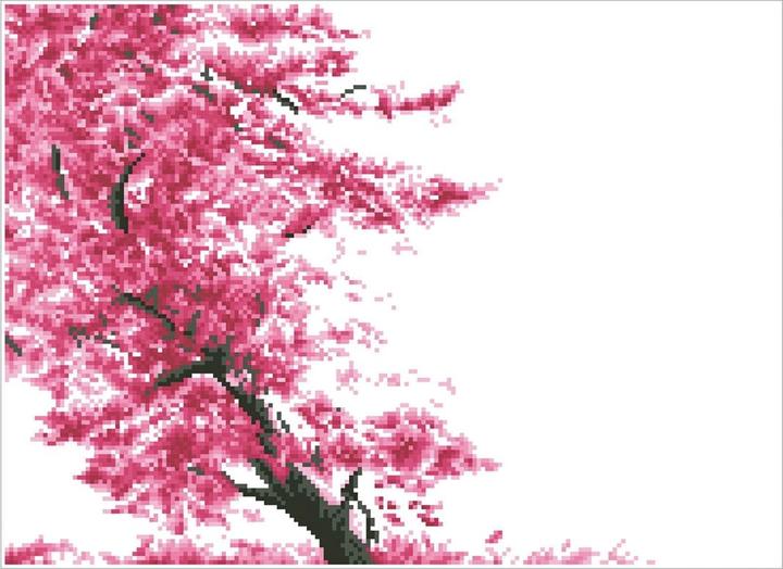 Produktbild Diamond Dotz Diamond Painting Kirschblüten