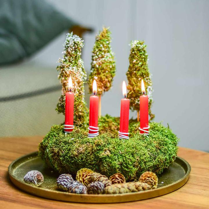 Actual product image Wenzel Basic" tree candles, Ø 1.3 x 10.5 cm, 20 pcs. (20 pcs.)