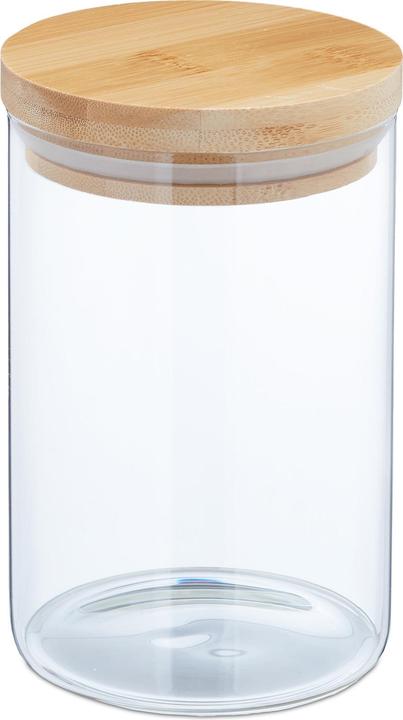 Produktbild Relaxdays 3x Vorratsglas (0.80 l)