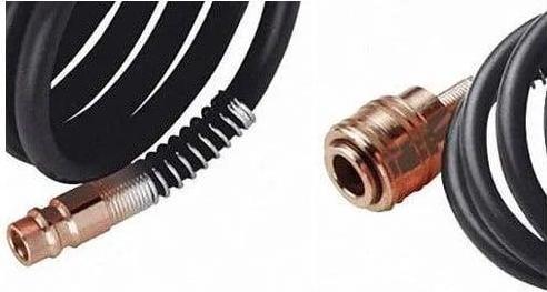 Actual product image Stanley Spiral hose 5M quick couplings