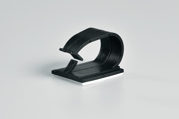 Actual product image HellermannTyton Mounting base self-cl. flat bracket RB8 PA66