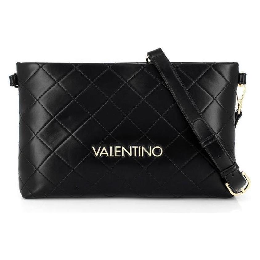 Valentino, Damen, Handtasche, Nur Re Clutch - Schwarz, Schwarz