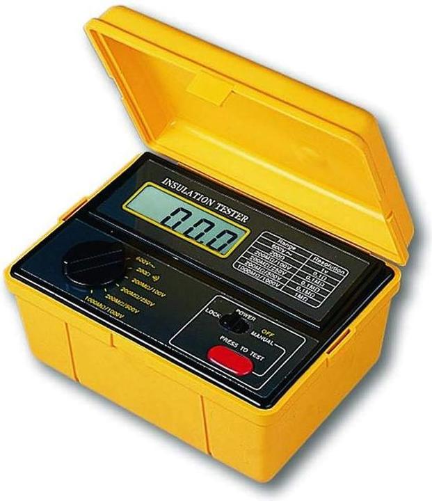 Immagine prodotto Elbro Tester di resistenza d'isolamento EIT2531, giallo