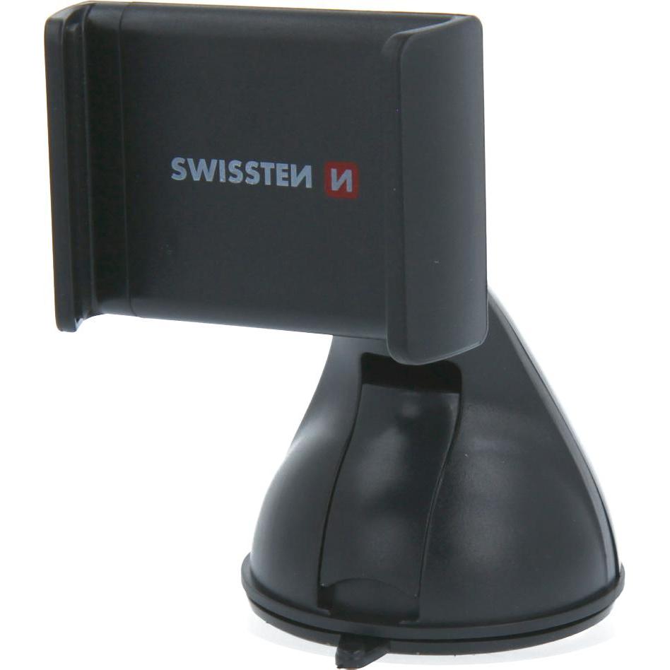 Swissten Autohalterung S-GRIP B2, Smartphone Halterung, Schwarz