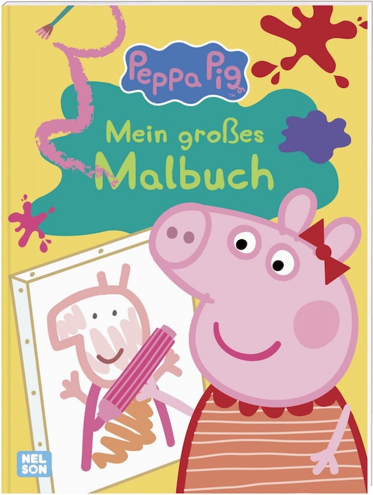 Actual product image Peppa: My big colouring book