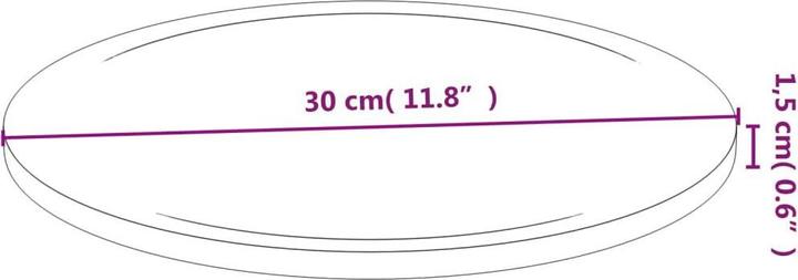 Produktbild vidaXL Schneidebrett