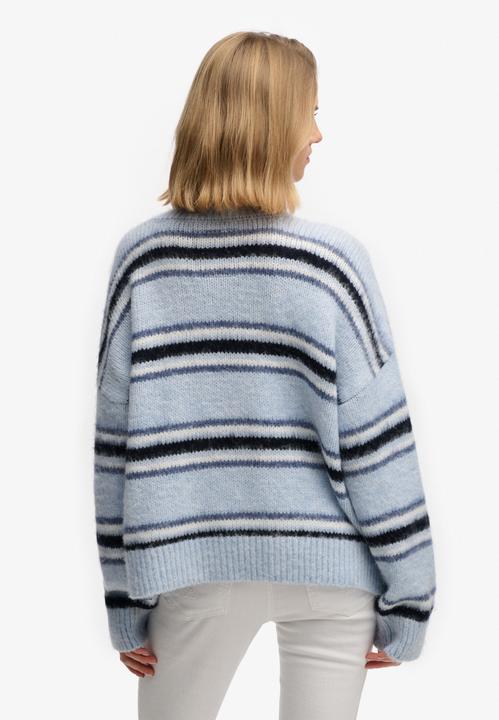 Image du produit Superdry Pull en maille rayé brossé décontracté femme (L)