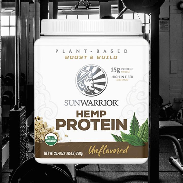 Actual product image Sunwarrior Organic Hemp Protein (Unflavoured, 1 pcs., 750 g)