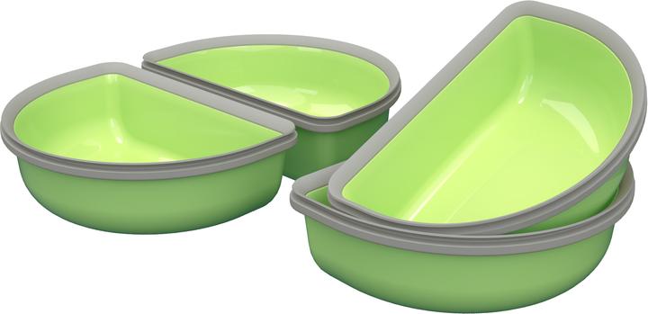 Produktbild SureFeed Halbschalen Zweierset grün (0.20 l)