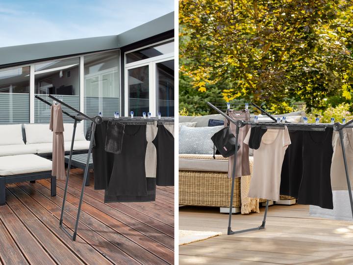 Actual product image Leifheit Pegasus 150 Solid Black (15 m)