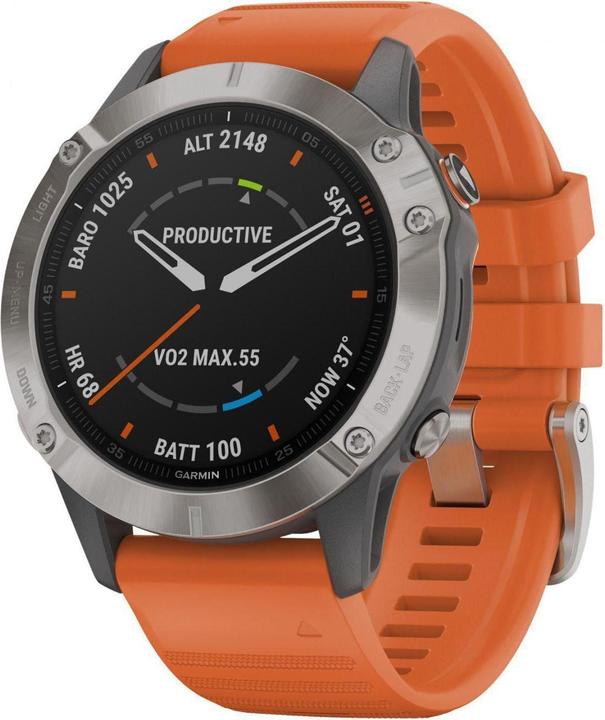 Image du produit Garmin Fenix 6 Sapphire Titanium (47 mm)