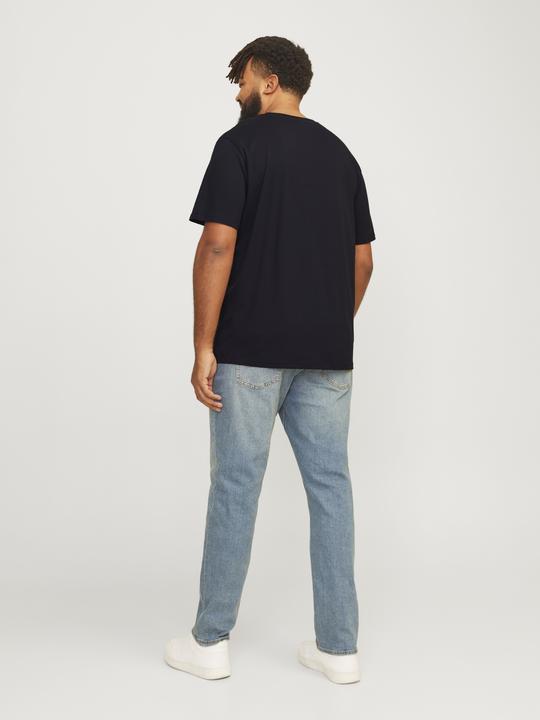 Produktbild Jack & Jones Jjelogo Tee Ss O-Neck 2 Col Aw24 S Pls (4XL)