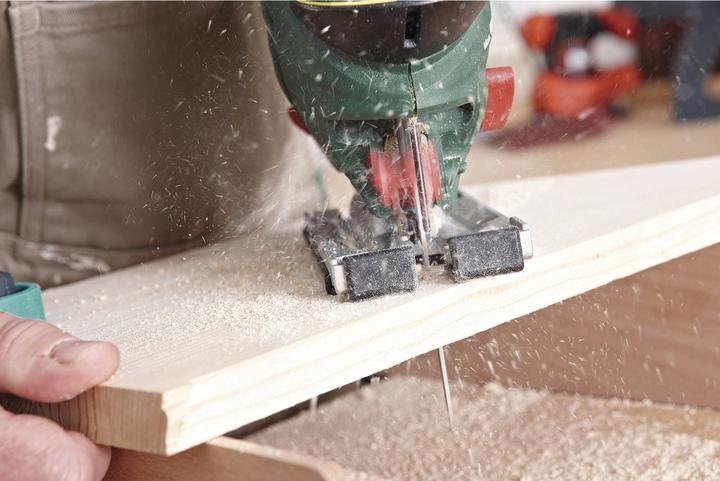 Produktbild wolfcraft 5 Stichsägeblätter HCS L=100mm T-Schaft