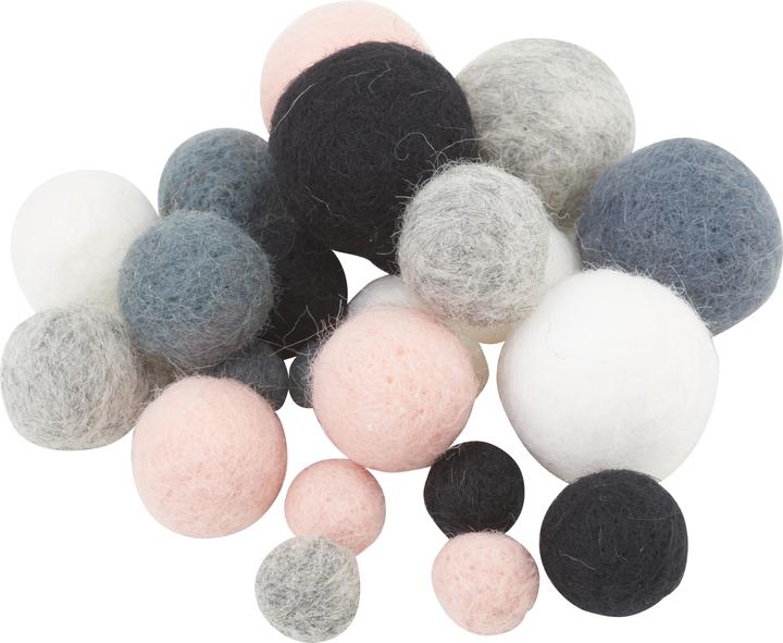 Image du produit Folia Boules en feutrine