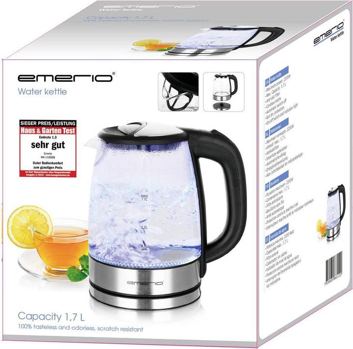 Actual product image Emerio WK-119988 (1.70 l)
