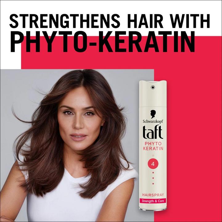 Actual product image Schwarzkopf Taft - Keratin Hairspray Spray Hairspray 250ml (250 ml)