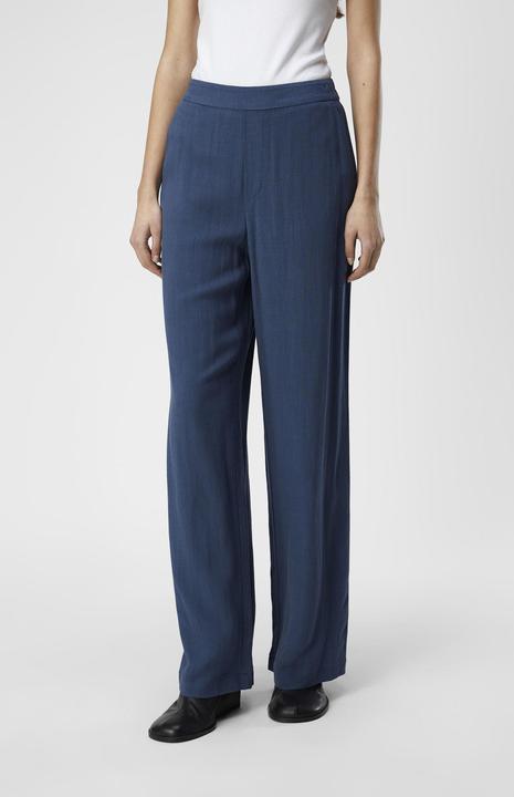 Image du produit Object Pantalon en lin mélangé à jambe large (40)