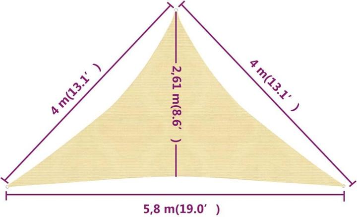 Image du produit vidaXL Wendy (400 x 400 x 580 cm)