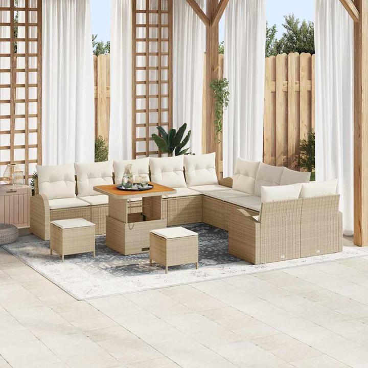 Actual product image vidaXL Garden sofa set