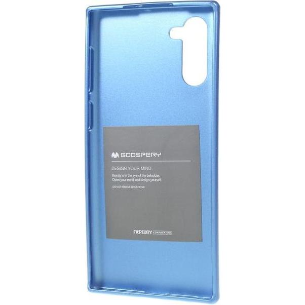 Thumbnail - Goospery iJelly Metal Series (Samsung Galaxy Note 10), Smartphone Hülle, Blau