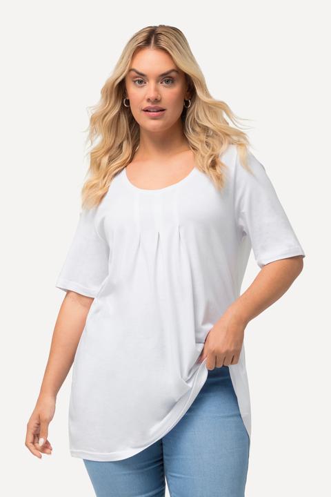Actual product image Ulla Popken Essential Front Pleat Tee (42, 44)