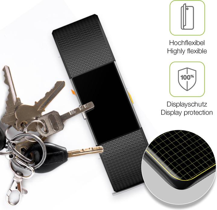 Produktbild Dipos Full Cover Schutzfolie Matt (Fitbit Charge 2)