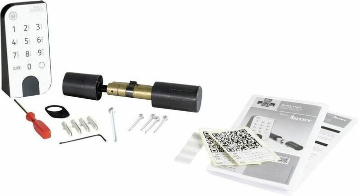 Actual product image Burg Wächter ENTRYhome 5001 PIN wireless door lock (Bluetooth, Smartphone, Electronic numerical code)