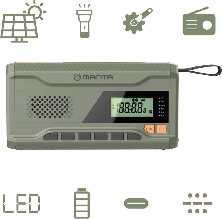 Image du produit Manta RDI401G Dynamo (FM)