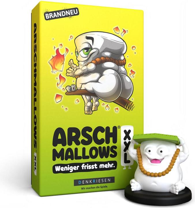 Produktbild Denkriesen Arschmallows XXL  (d) (Deutsch, 2 - 8 Spieler)