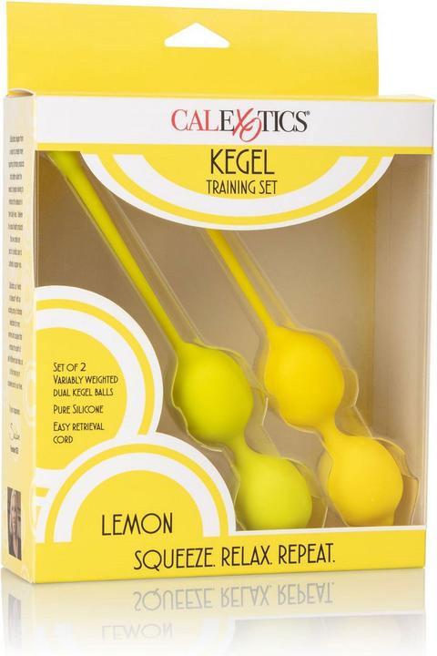 Produktbild CalExotics Kegel Training Set Lemon