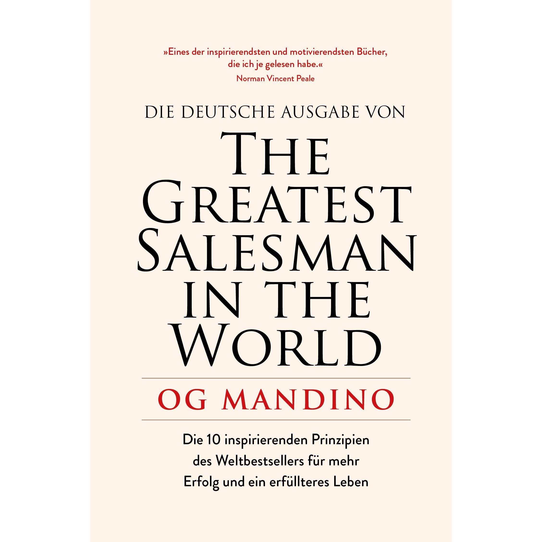 Thumbnail - The Greatest Salesman in the World, Ratgeber von Og Mandino