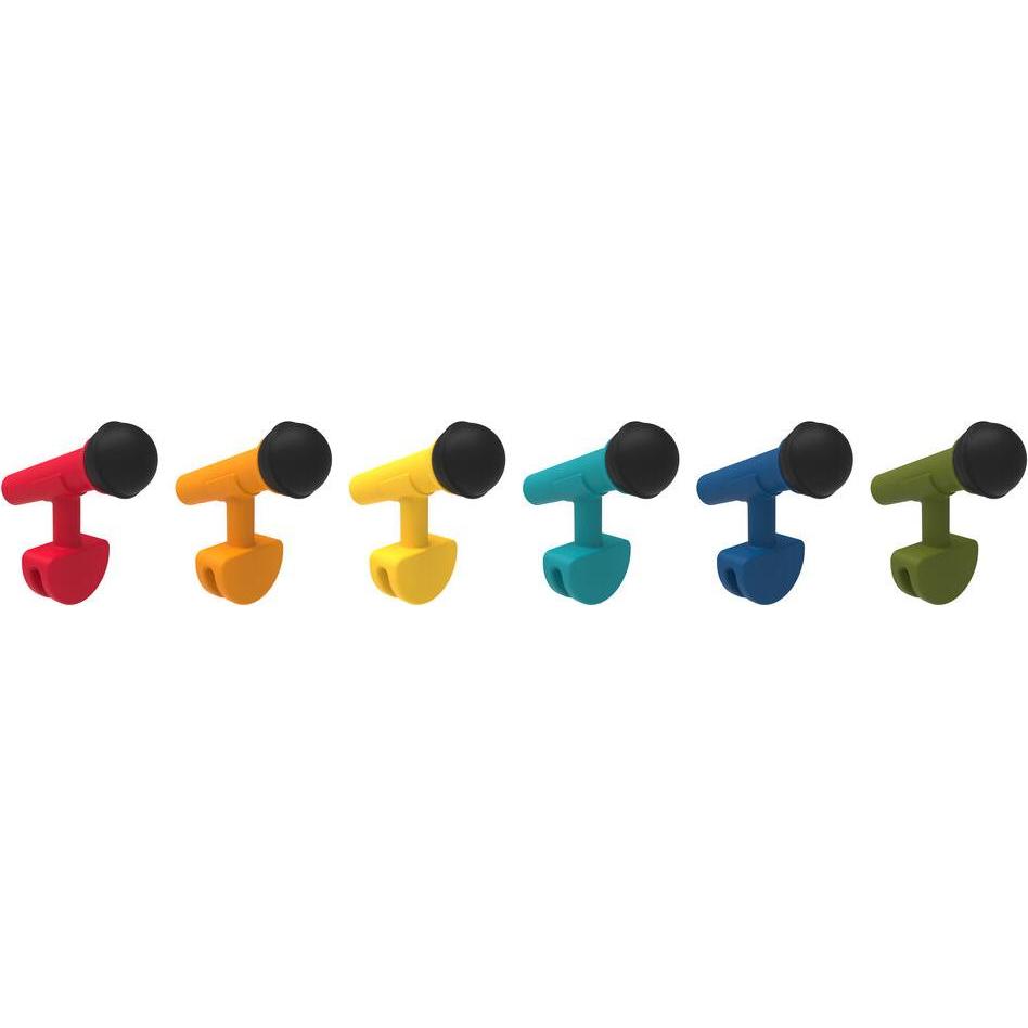 Thumbnail - Winkee, Marker, Microphone Glass Marker Set of 6 (6 x)