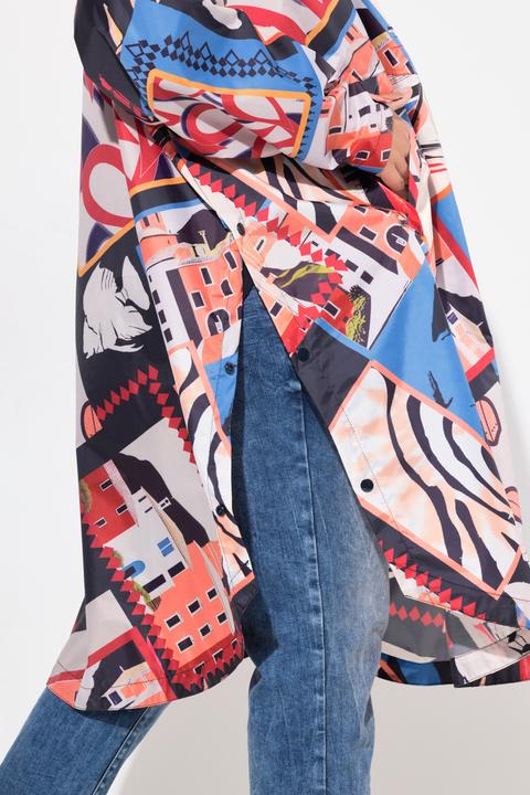 Produktbild Laurasøn Funktions-Regencape, Unisex, Print, Kapuze (One Size)
