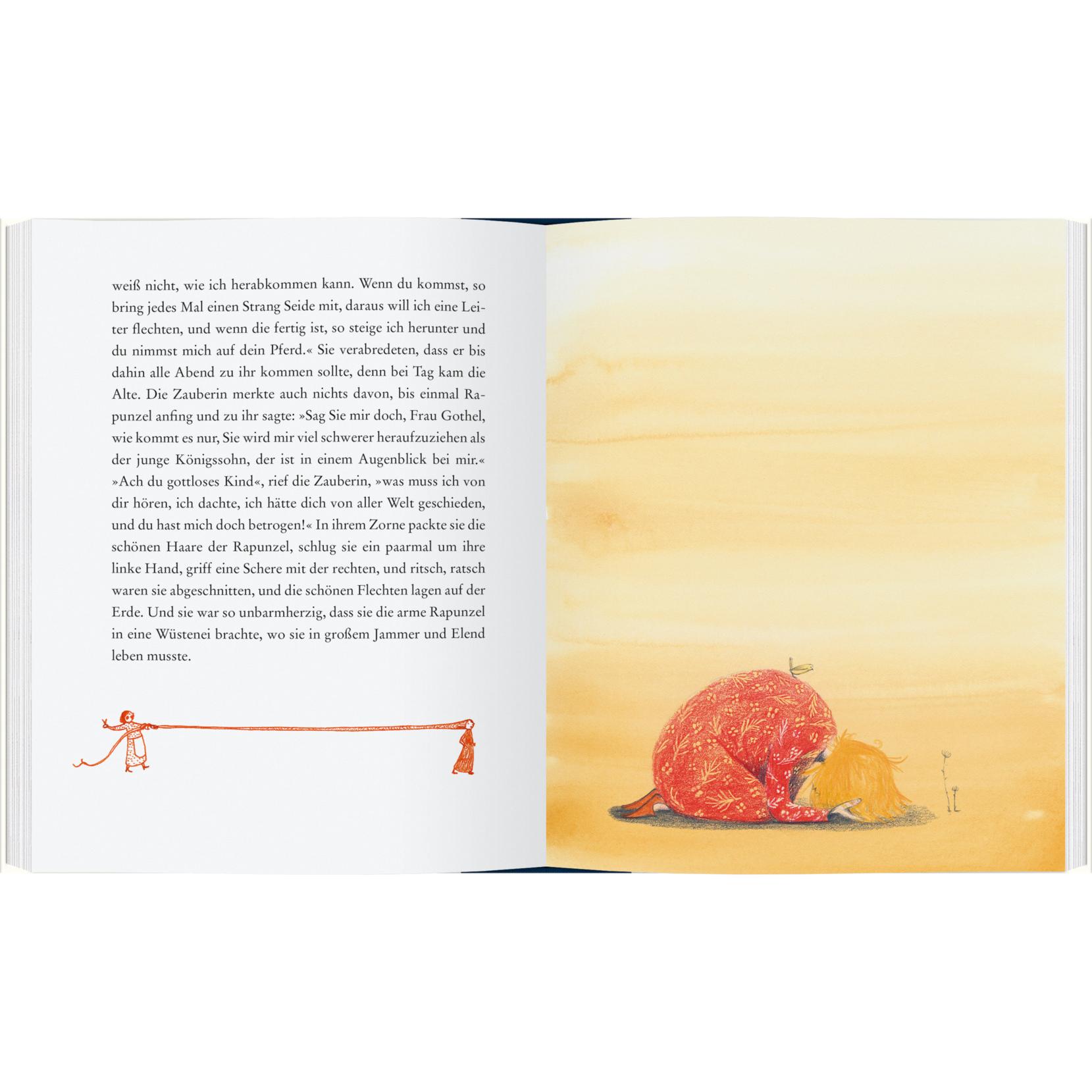 Thumbnail - Zur Zeit, wo das Wünschen noch geholfen hat, Kinderbücher von Brüder Grimm, Julie Völk