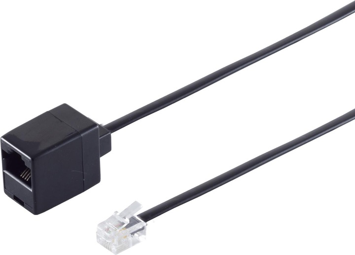 Produktbild Shiverpeaks S/CONN maximum connectivity Modular RJ ISDN Telefon-Verlängerung-Western-Stecker 6/4 auf Western-...